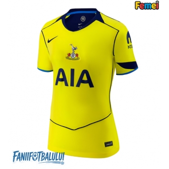 Tottenham Hotspur Tricou Fotbal Replică 2025-26 Femei Treilea